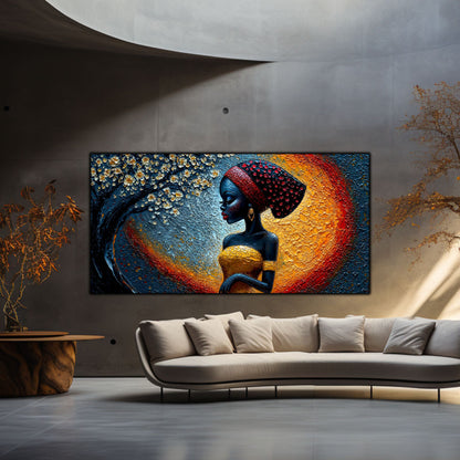 Tablou unicat din sticlă securizată Beyond Origin - No03