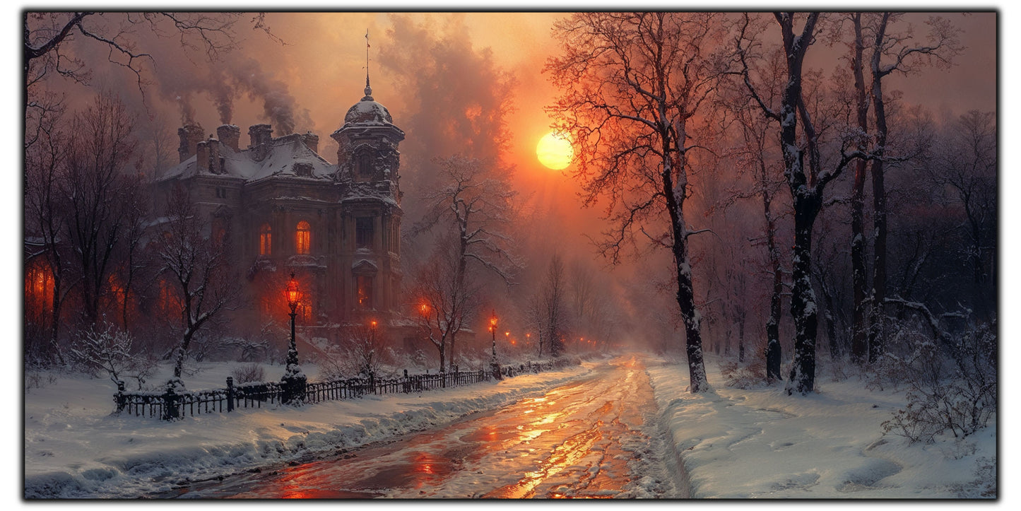 Tablou Sticla Securizata - Colectia Cold Ember - no04