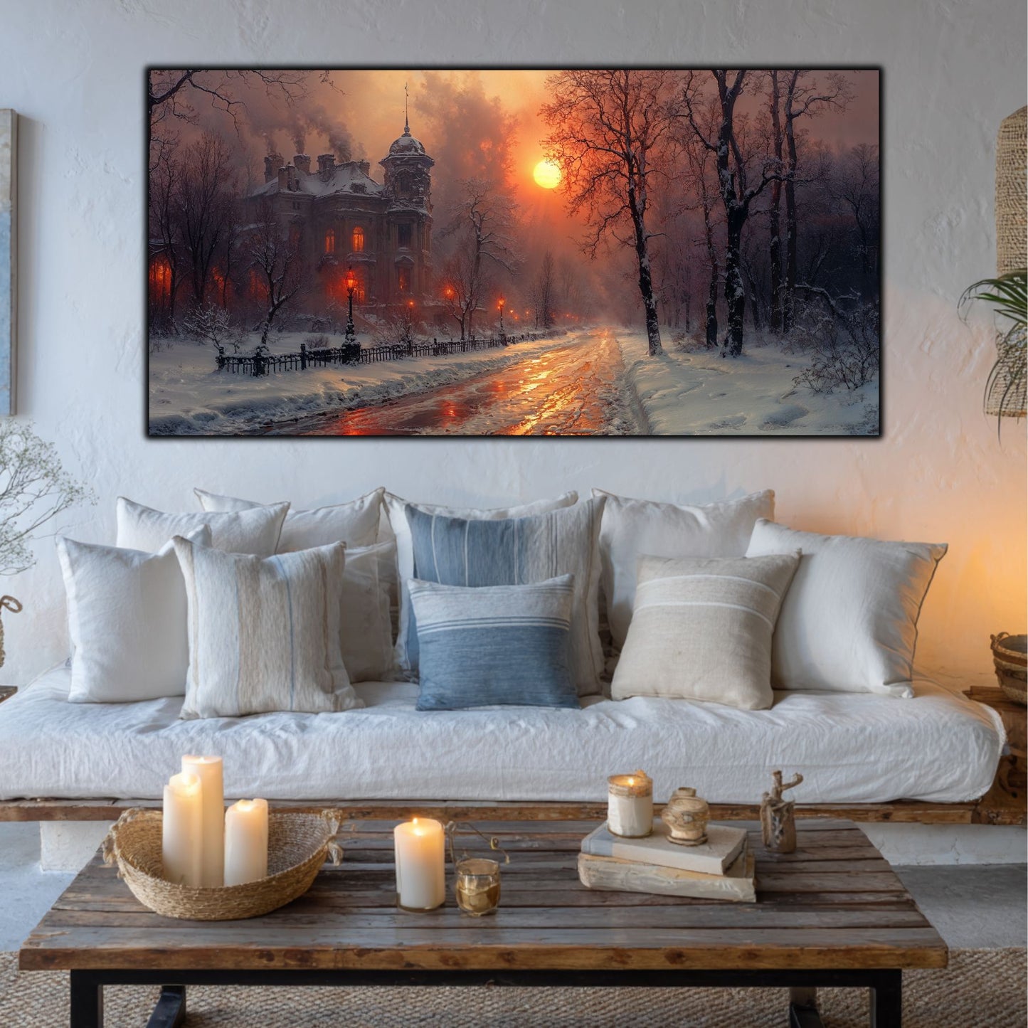 Tablou Sticla Securizata - Colectia Cold Ember - no04