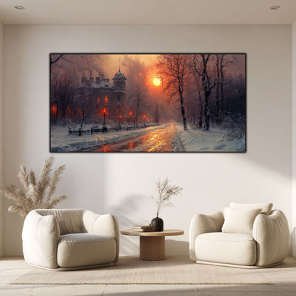 Tablou Sticla Securizata - Colectia Cold Ember - no04