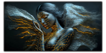 Beyond Meditation - Tablouri moderne pe sticla securizata pentru living contemporan NO51