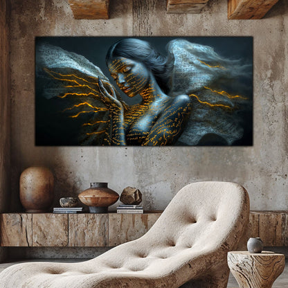 Beyond Meditation - Tablouri moderne pe sticla securizata pentru living contemporan NO51