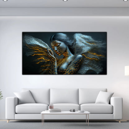 Beyond Meditation - Tablouri moderne pe sticla securizata pentru living contemporan NO51