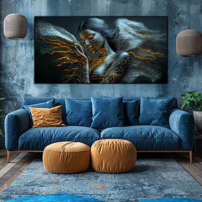 Beyond Meditation - Tablouri moderne pe sticla securizata pentru living contemporan NO51