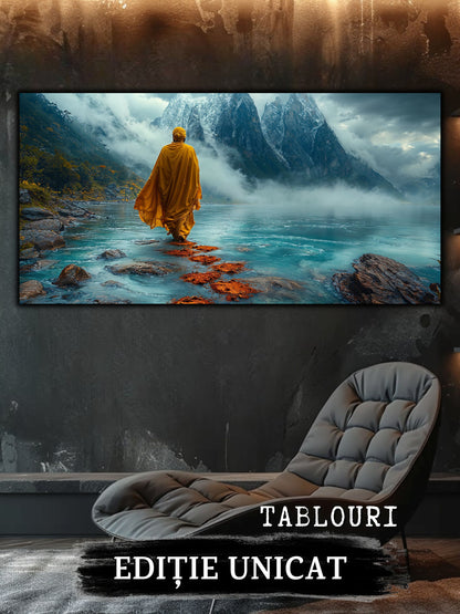 Tablou unicat din sticlă securizată Vanishing Step - No06