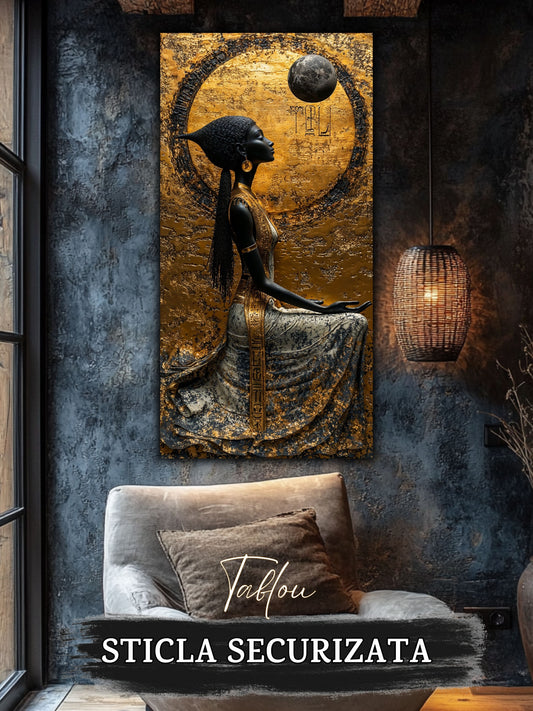 Whispers of the Nile - Tablou Sticla - 04