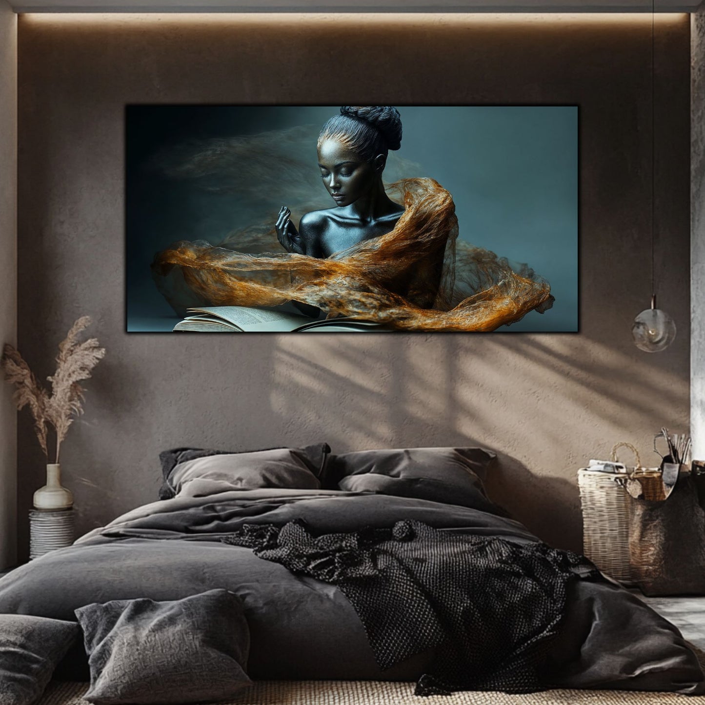 Tablou unicat din sticlă securizată Beyond Breath - No03