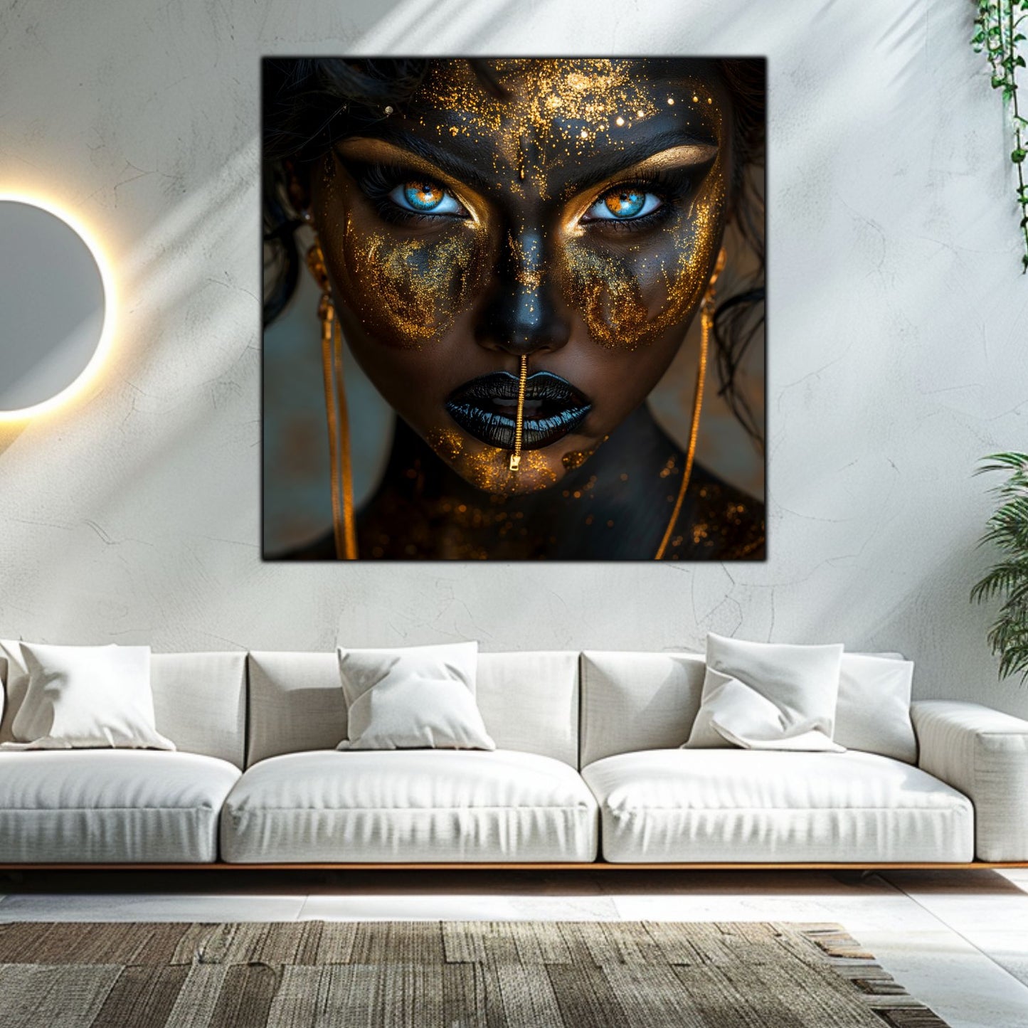 Tablou Sticla Securizata - Dark Zen - Reimagined14