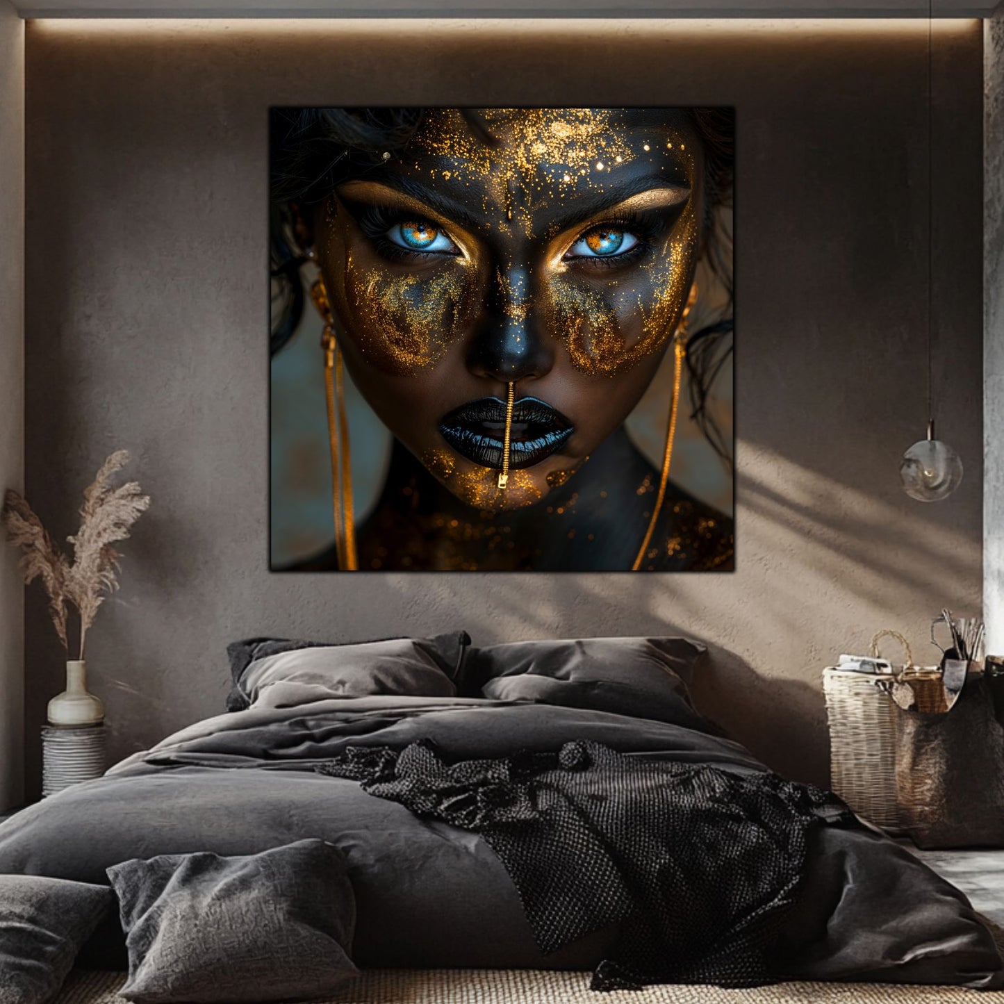 Tablou Sticla Securizata - Dark Zen - Reimagined14