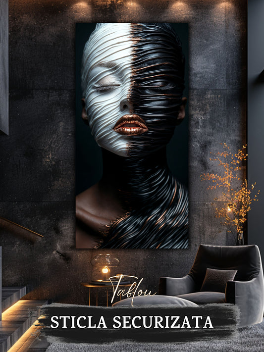 Innerverse - Tablou Sticla  - Unicat - no18