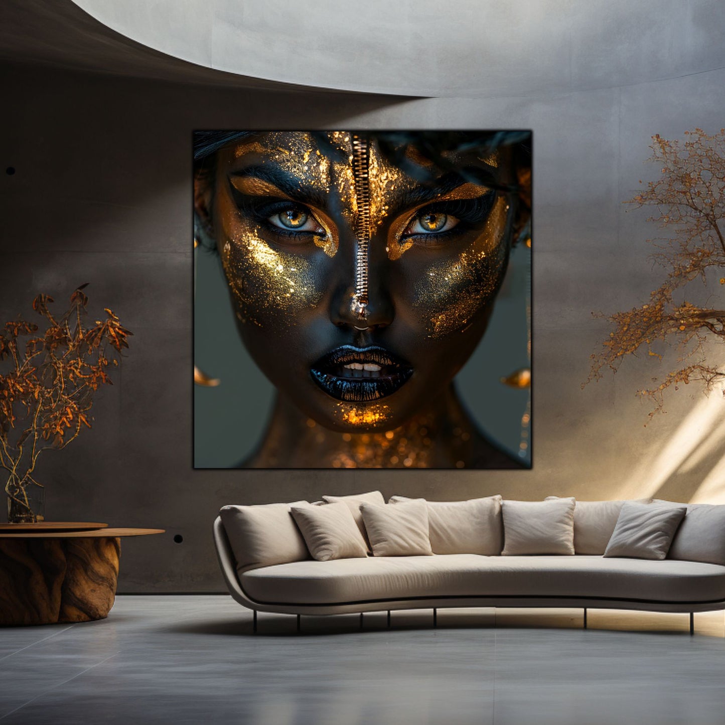 Tablou Sticla Securizata - Dark Zen - Reimagined11