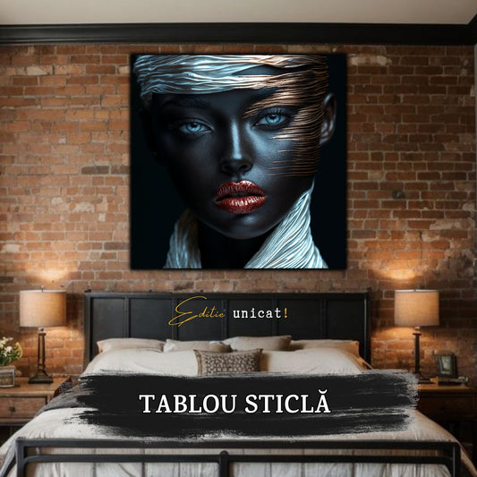 Innerverse - Tablou Sticla  - Unicat - no24