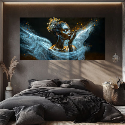 Beyond Meditation - Tablouri moderne pe sticla securizata pentru living contemporan NO34