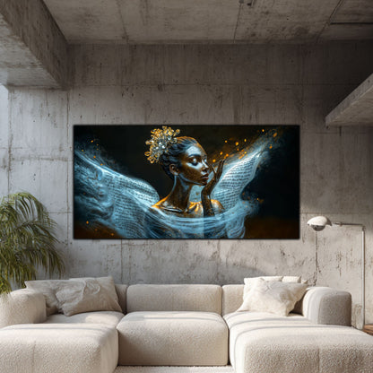 Beyond Meditation - Tablouri moderne pe sticla securizata pentru living contemporan NO34