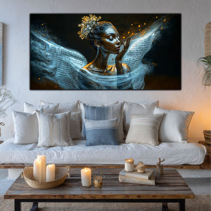 Beyond Meditation - Tablouri moderne pe sticla securizata pentru living contemporan NO34