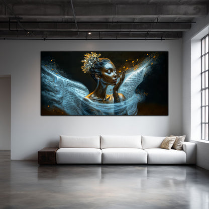 Beyond Meditation - Tablouri moderne pe sticla securizata pentru living contemporan NO34