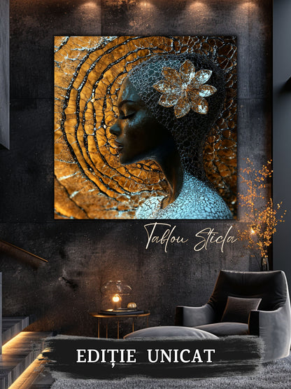 Liquid dream - Tablou Unicat pe Sticla - 13