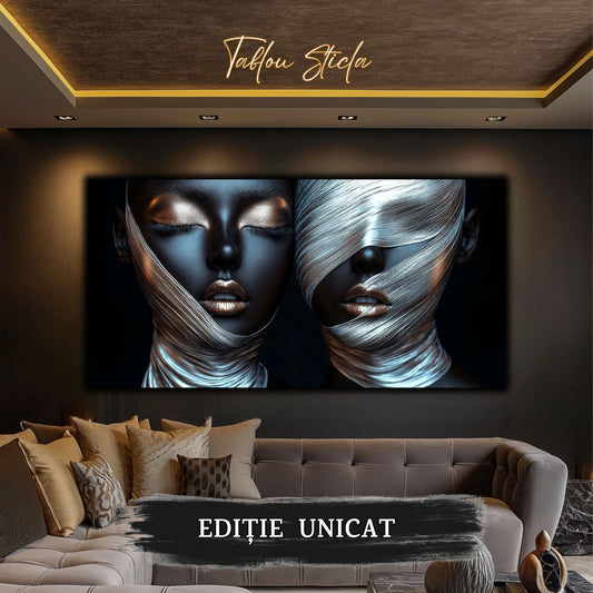 Innerverse - Tablou Sticla  - Unicat - no21