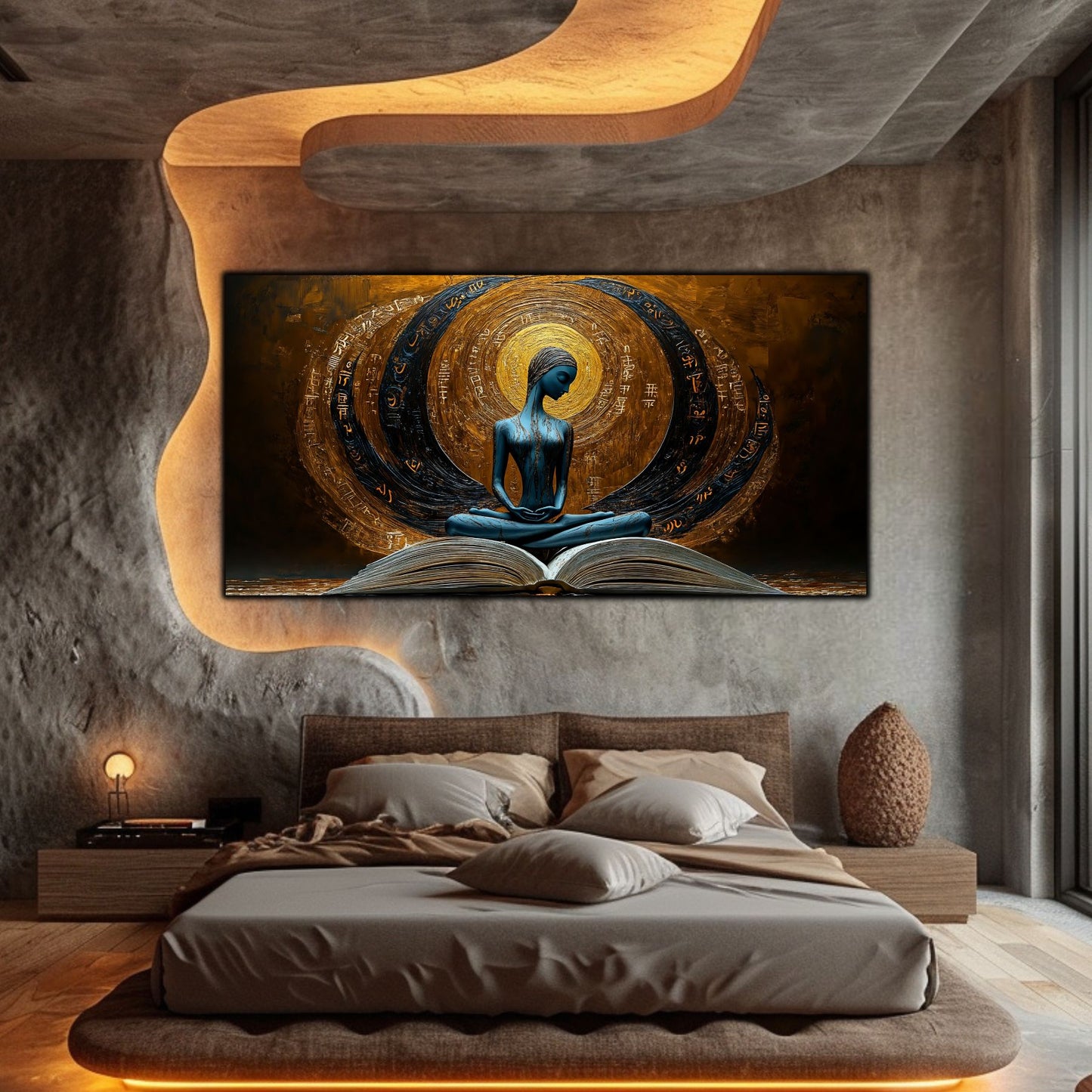 Neo-Icon, Tablou Decorativ din Sticla – Ideal pentru Dormitor si Living NO 15