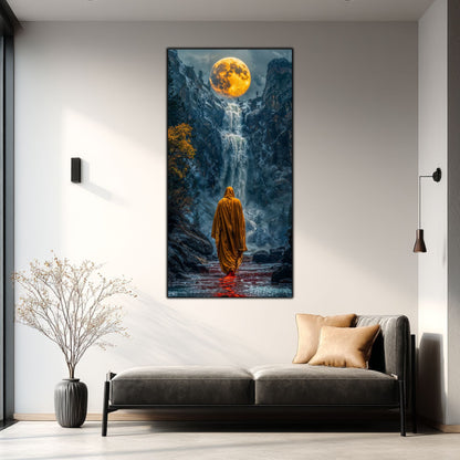 Tablou unicat din sticlă securizată Vanishing Step - No17