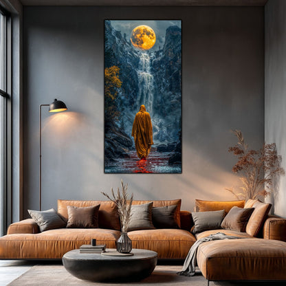 Tablou unicat din sticlă securizată Vanishing Step - No17