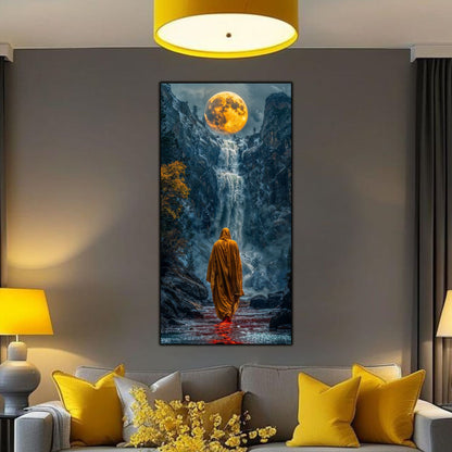 Tablou unicat din sticlă securizată Vanishing Step - No17