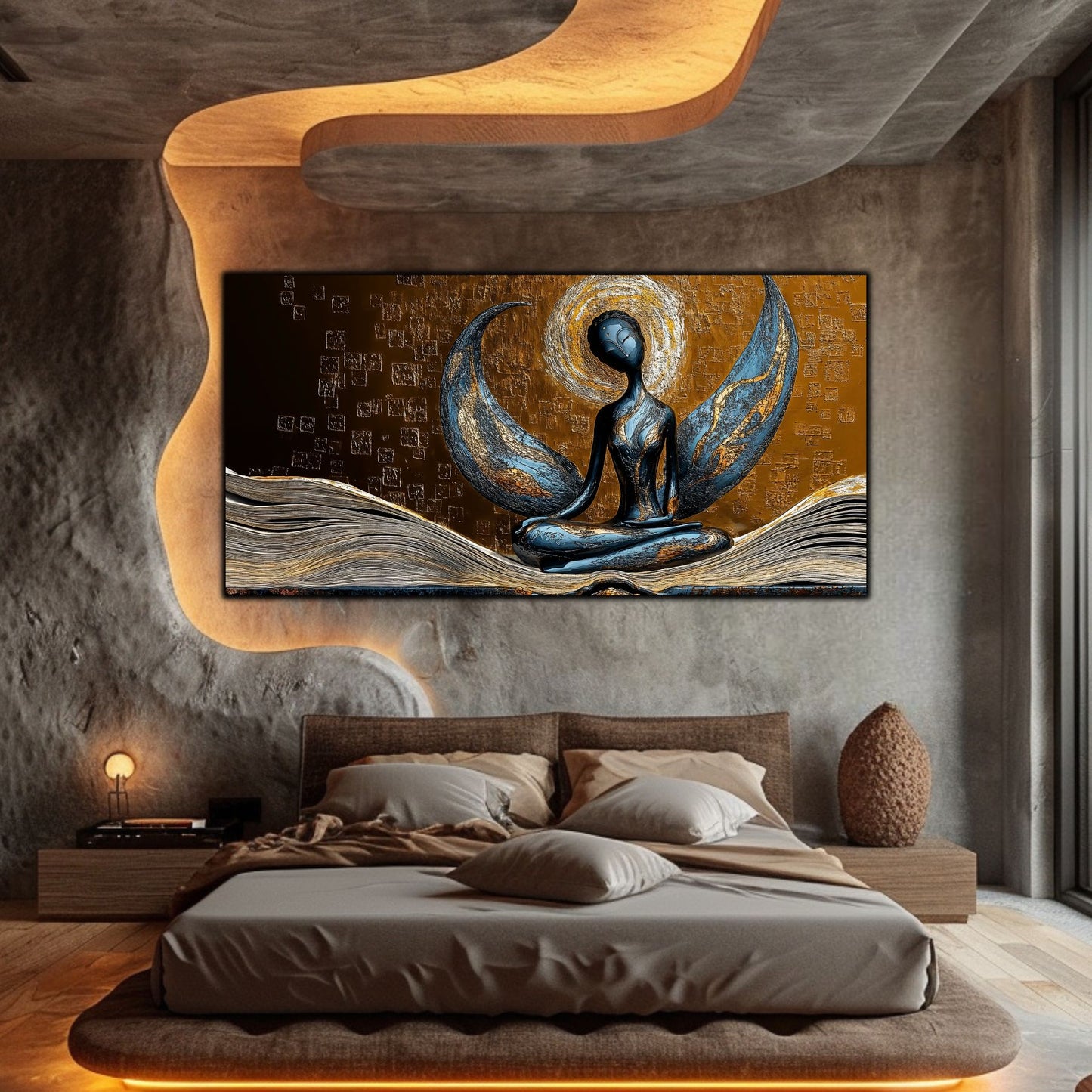 Neo-Icon, Tablou Decorativ din Sticla – Ideal pentru Dormitor si Living NO 24