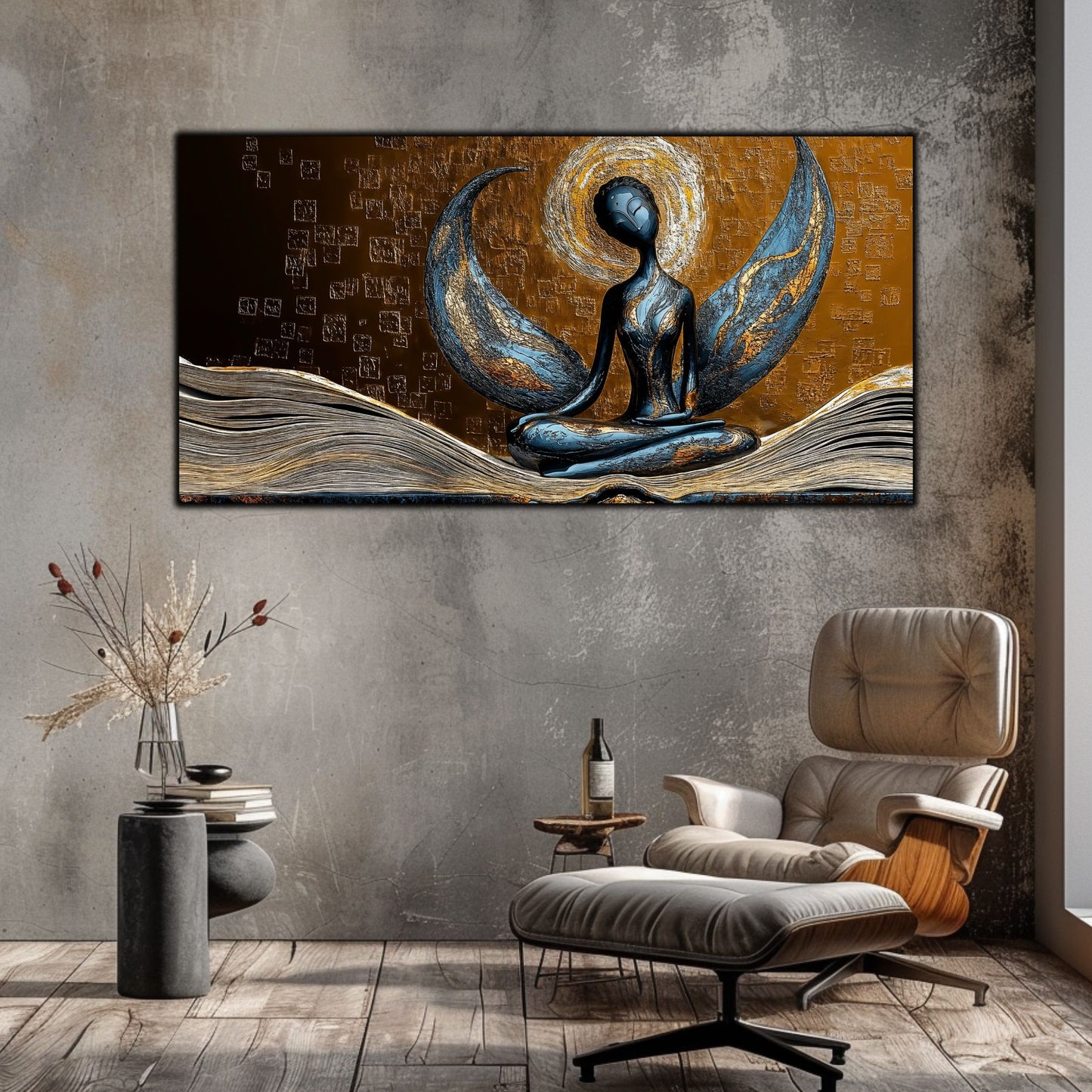Neo-Icon, Tablou Decorativ din Sticla – Ideal pentru Dormitor si Living NO 24