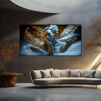 Beyond Meditation - Tablouri moderne pe sticla securizata pentru living contemporan NO35