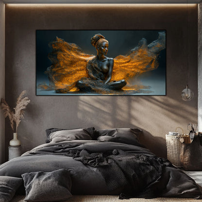 Tablou unicat din sticlă securizată Beyond Breath - No07