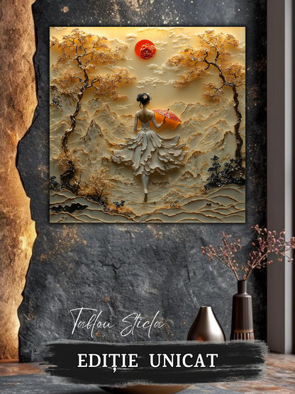 Tablou Sticla Securizata - Fragment of The Soul - 19