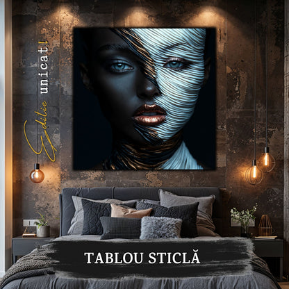 Innerverse - Tablou Sticla  - Unicat - no23