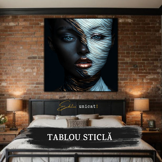 Innerverse - Tablou Sticla  - Unicat - no23