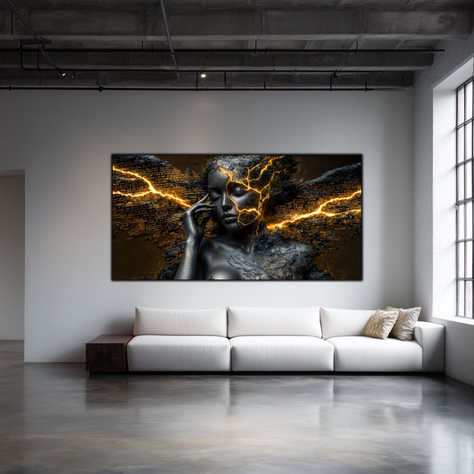 Tablou Decorativ Premium – Ideal pentru Dormitor si Living - Print UV pe Sticla Securizata