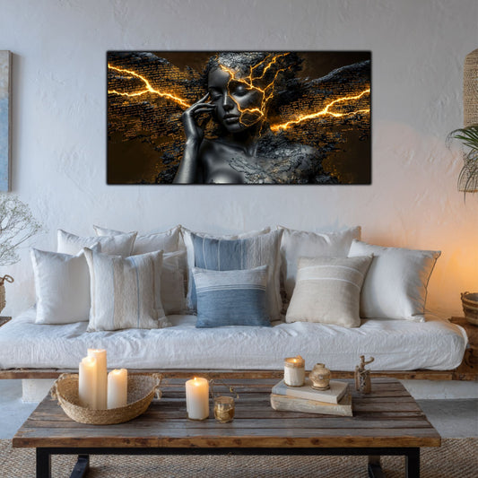 Tablou Decorativ Premium – Ideal pentru Dormitor si Living - Print UV pe Sticla Securizata