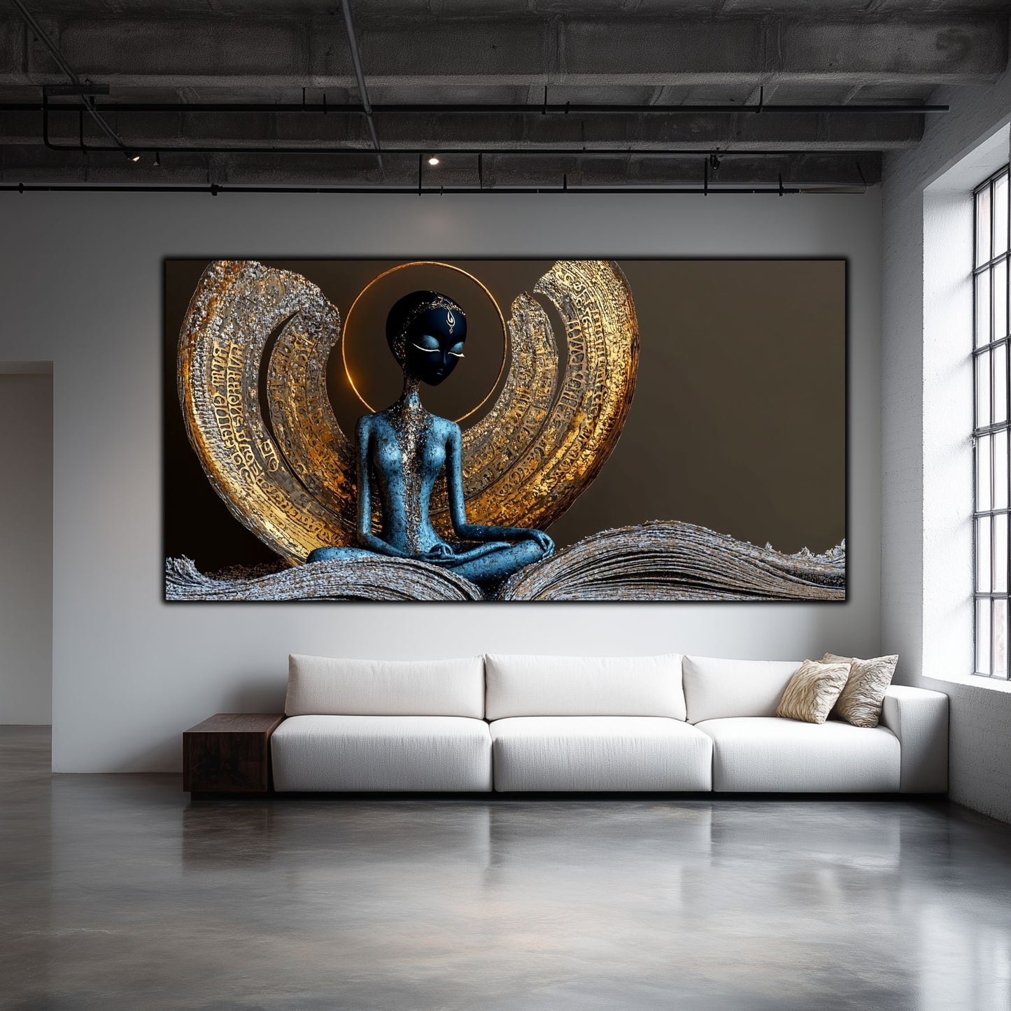 Neo-Icon, Tablou Decorativ din Sticla – Ideal pentru Dormitor si Living NO 18