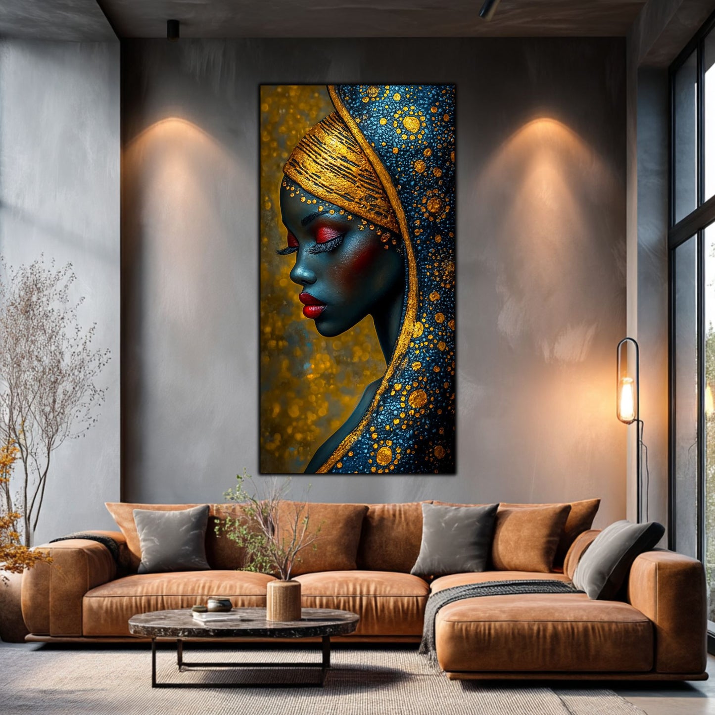 Tablou unicat din sticlă securizată - Beyond Tribe NO24