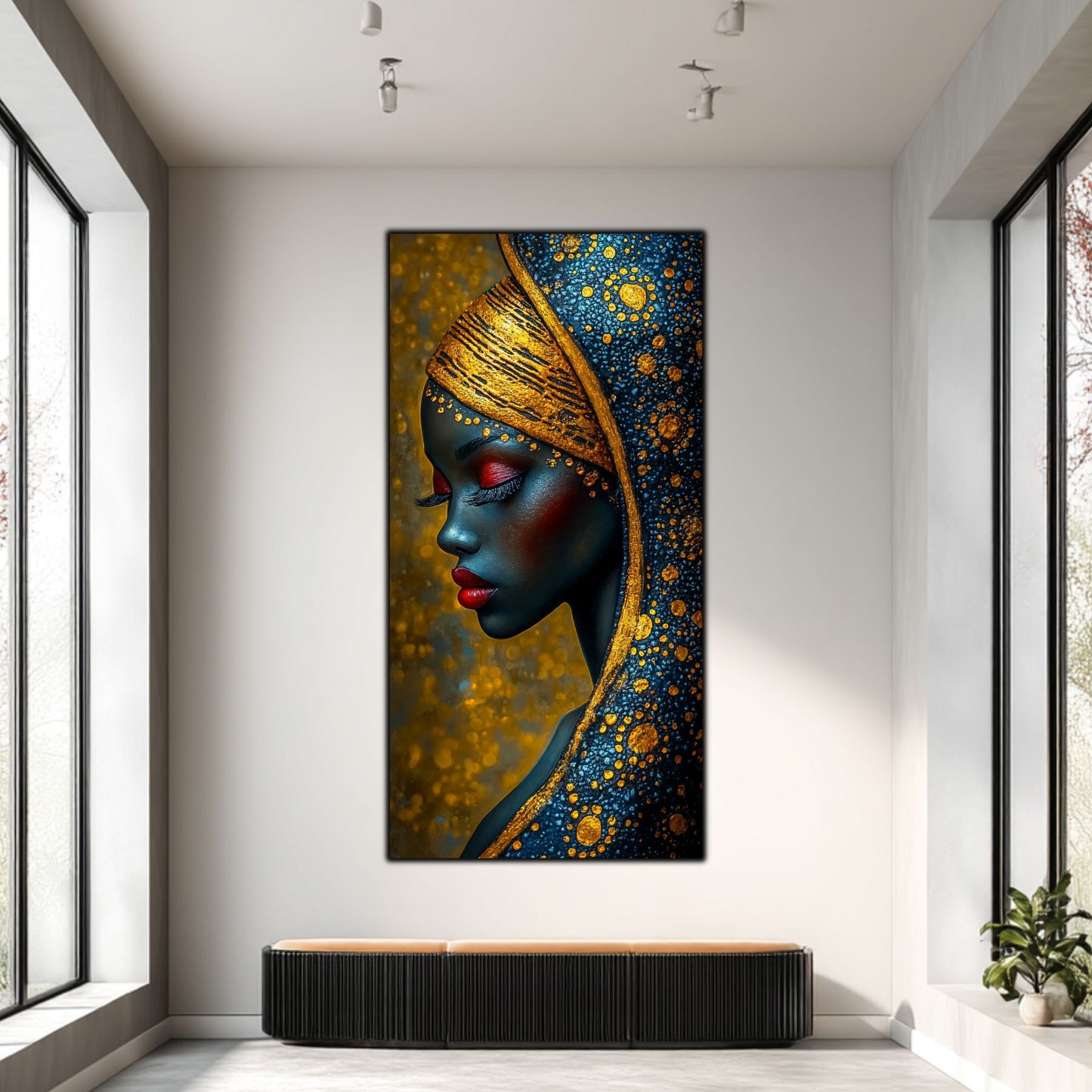 Tablou unicat din sticlă securizată - Beyond Tribe NO24