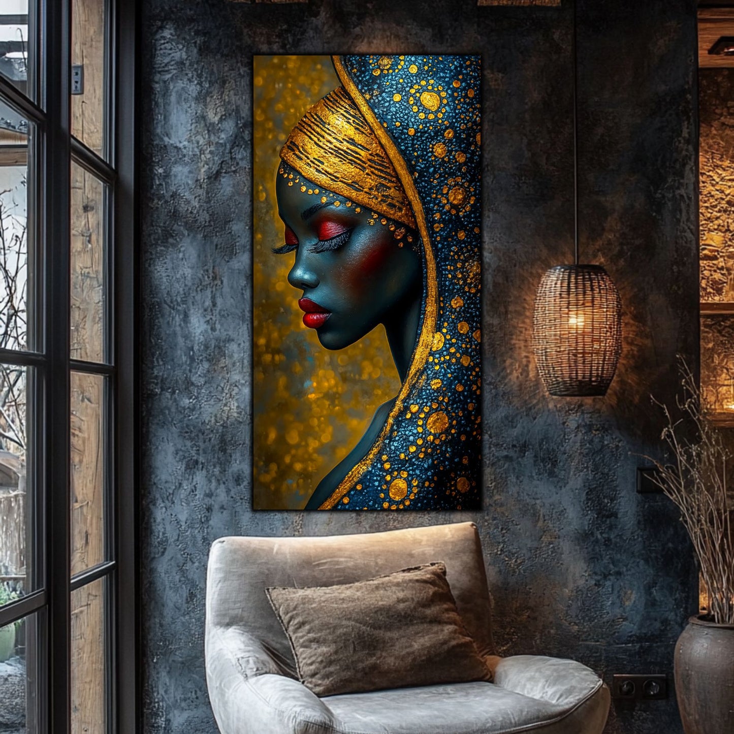 Tablou unicat din sticlă securizată - Beyond Tribe NO24