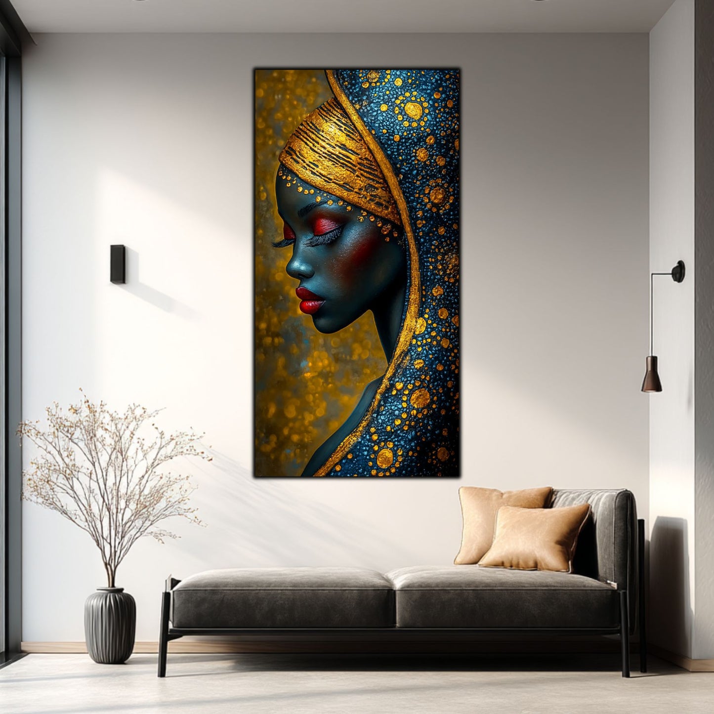 Tablou unicat din sticlă securizată - Beyond Tribe NO24