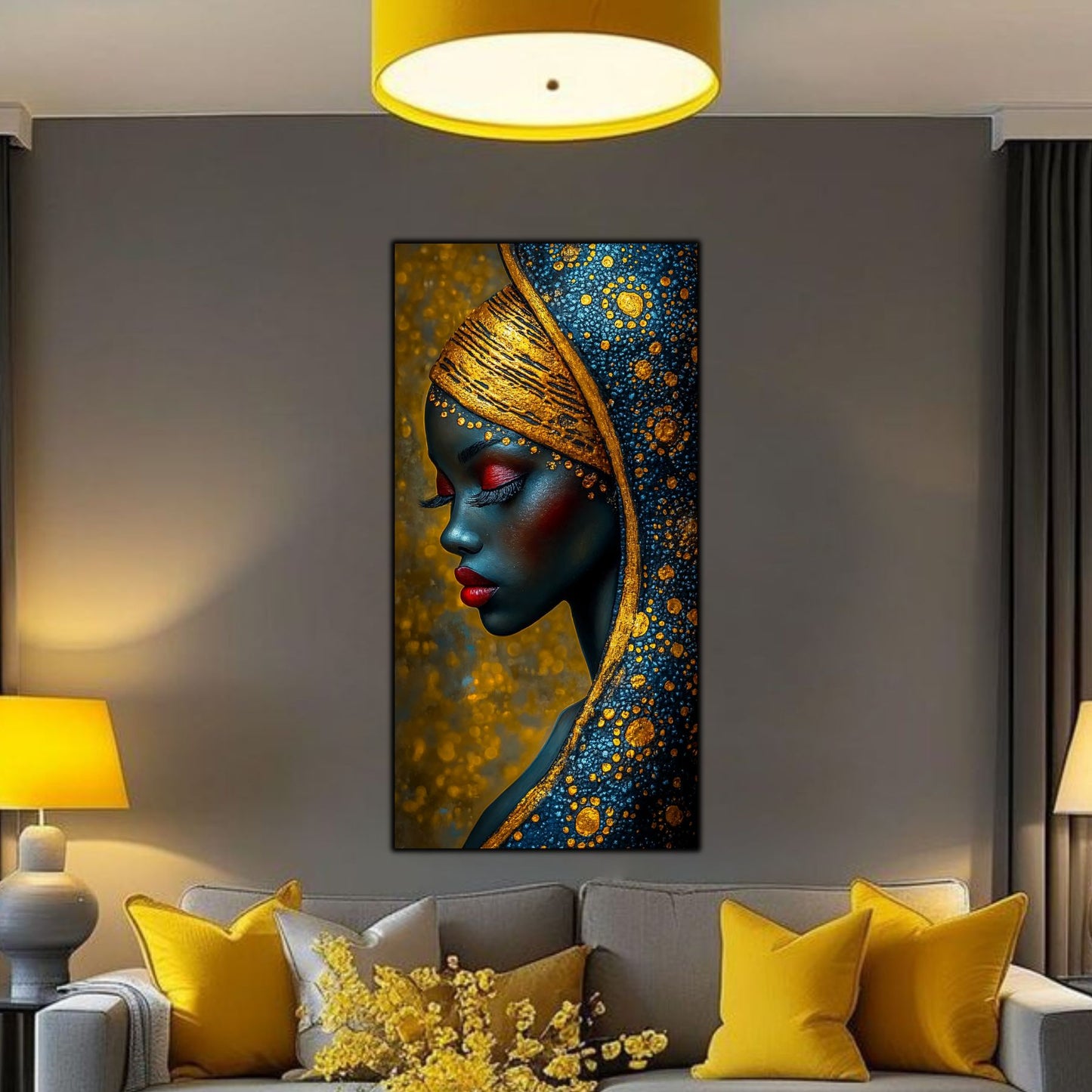 Tablou unicat din sticlă securizată - Beyond Tribe NO24