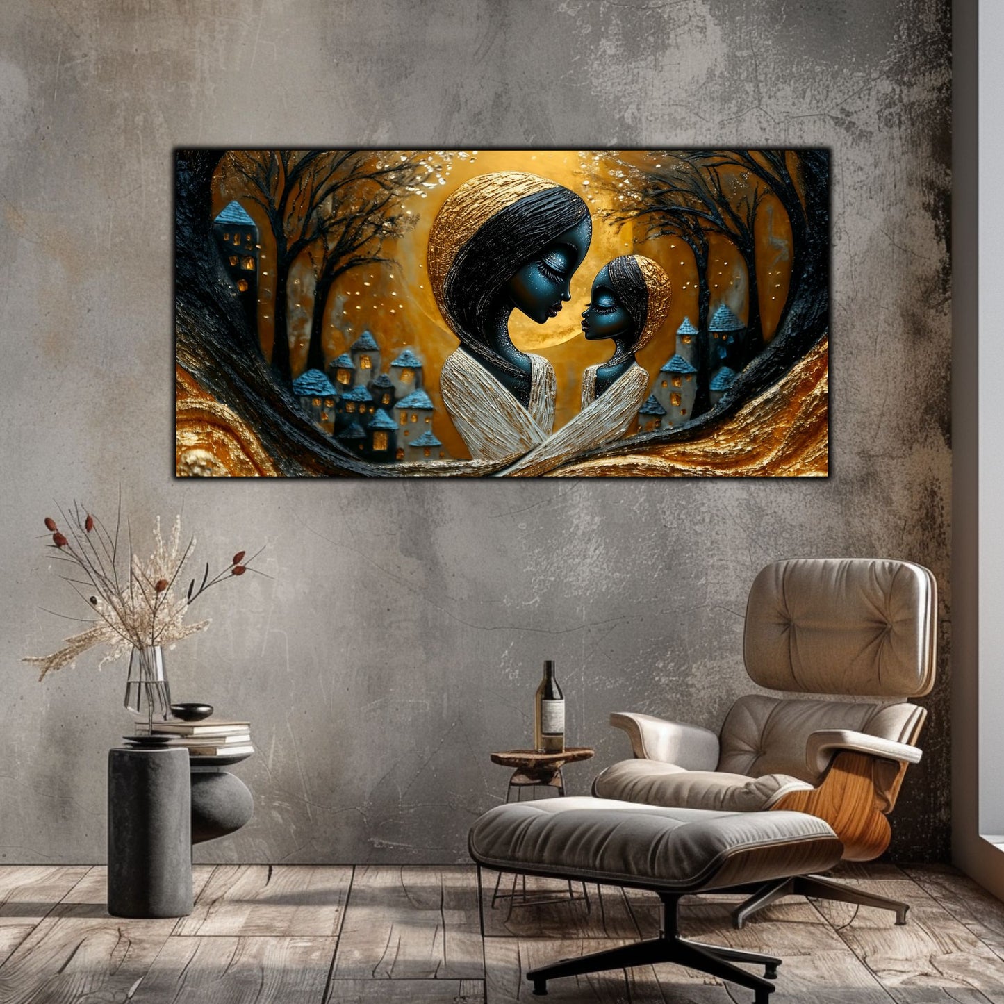 Tablou unicat din sticlă securizată -No04