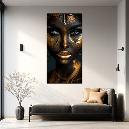 Tablou Sticla Securizata - Dark Zen Reimagined 18