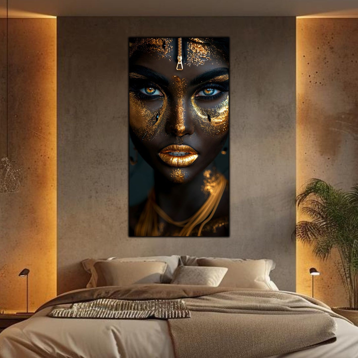 Tablou Sticla Securizata - Dark Zen Reimagined 18