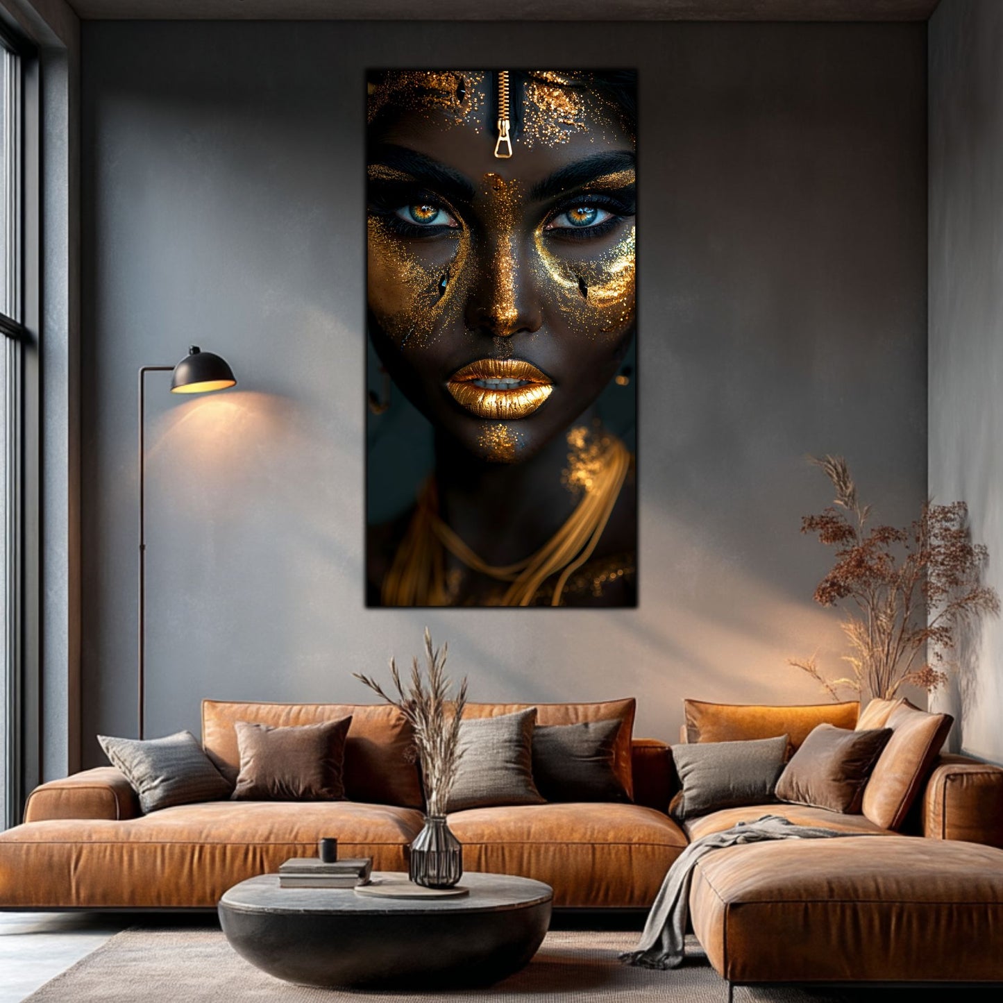 Tablou Sticla Securizata - Dark Zen Reimagined 18