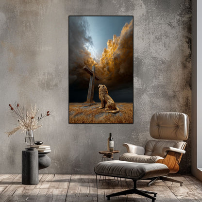 Tablou Decorativ Modern - Print UV pe Sticla - „Sacred Modernities” - No04