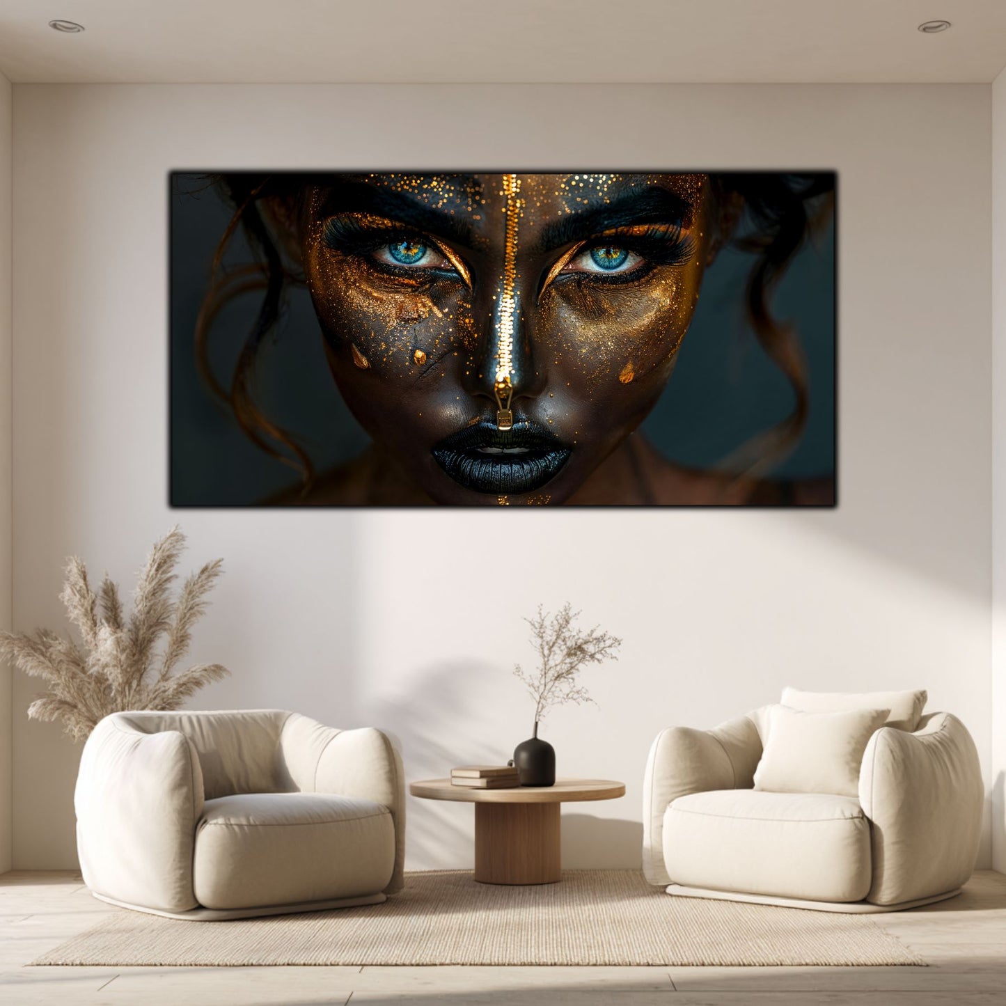 Tablou Sticla Securizata - Dark Zen Reimagined 07