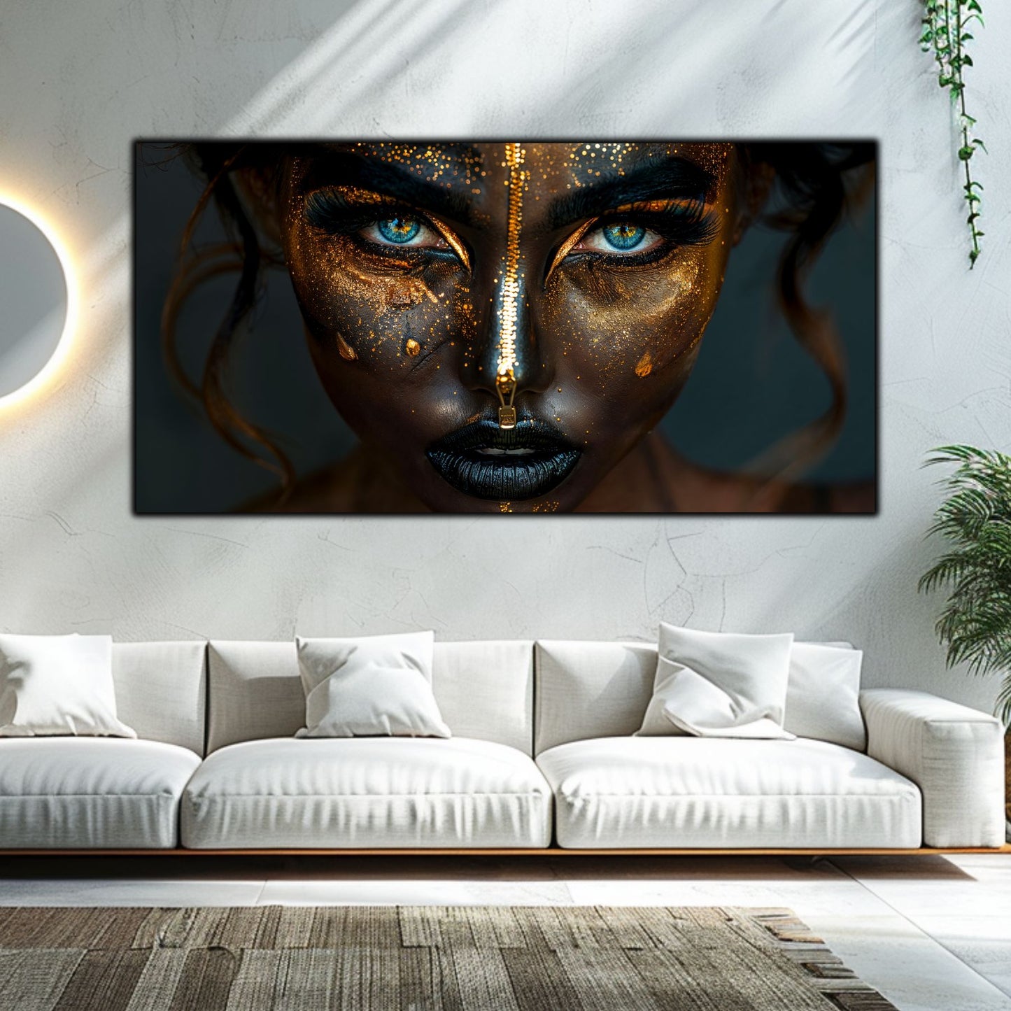 Tablou Sticla Securizata - Dark Zen Reimagined 07