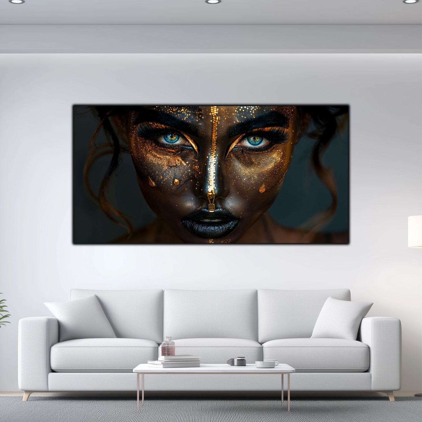 Tablou Sticla Securizata - Dark Zen Reimagined 07