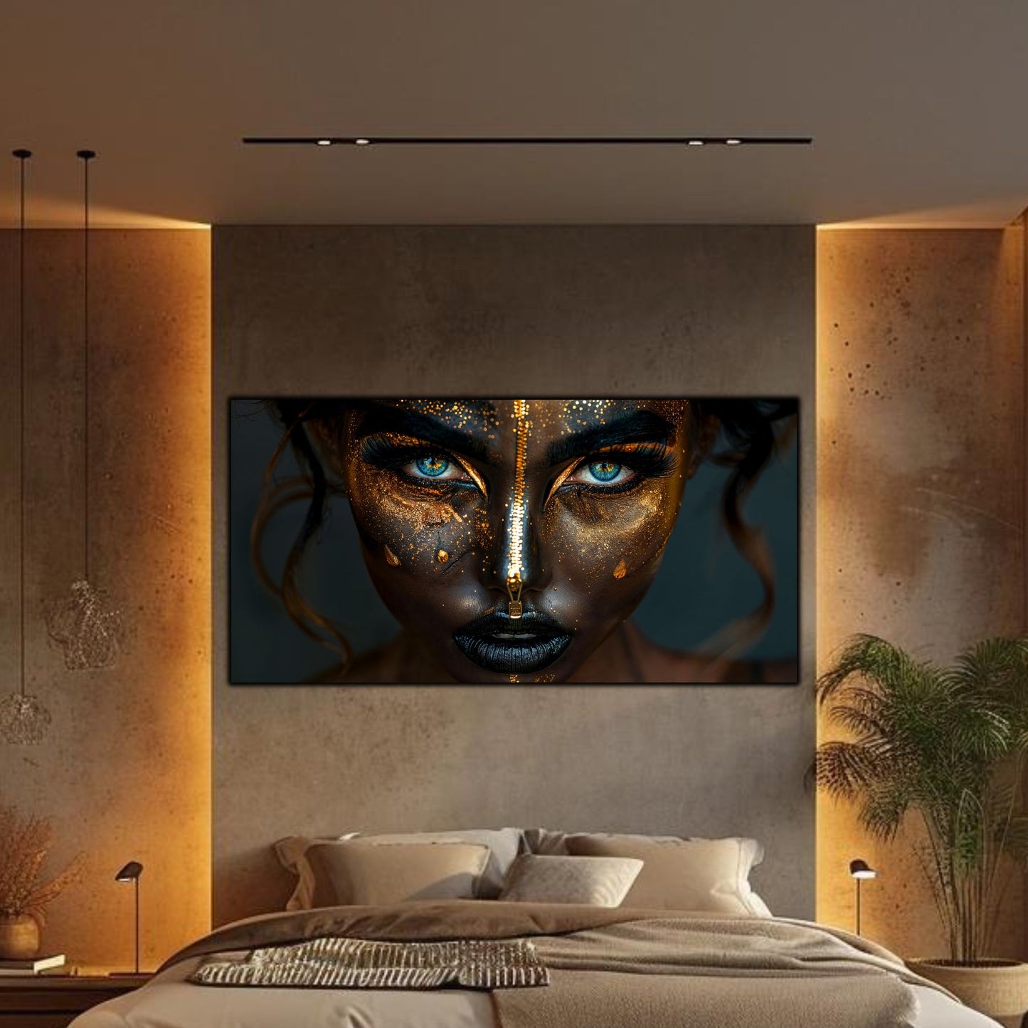 Tablou Sticla Securizata - Dark Zen Reimagined 07